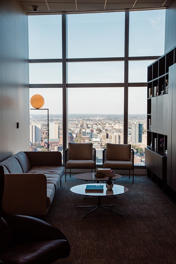 AKA UniversityCity Level28 seating view 2
